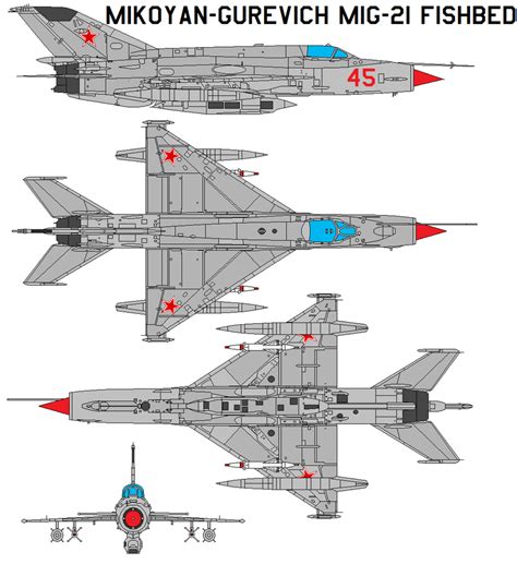 Mikoyan Mig 21 Fishbed By Bagera3005 On Deviantart