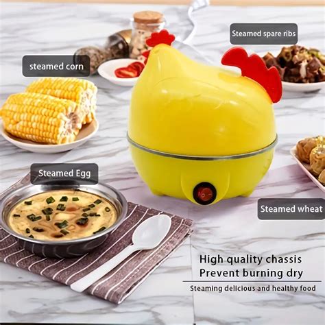 Hen Egg Steamer Household Multifunctional Egg Cooker Small Temu