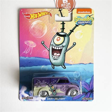 Hot Wheels Dairy Delivery SpongeBob Squarepants 2015 Car Culture Shopee Malaysia