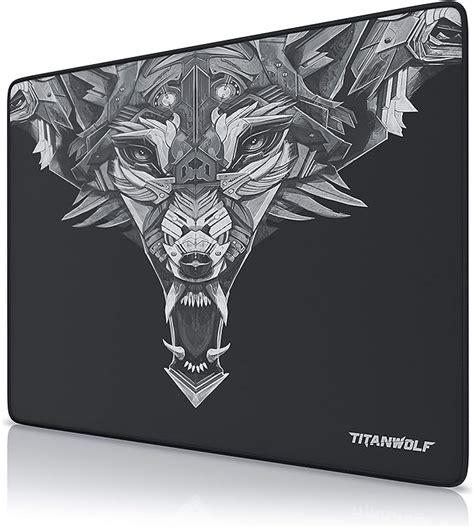 CSL XXL Speed Gaming Mauspad Titanwolf 280 X 200mm Amazon De Elektronik