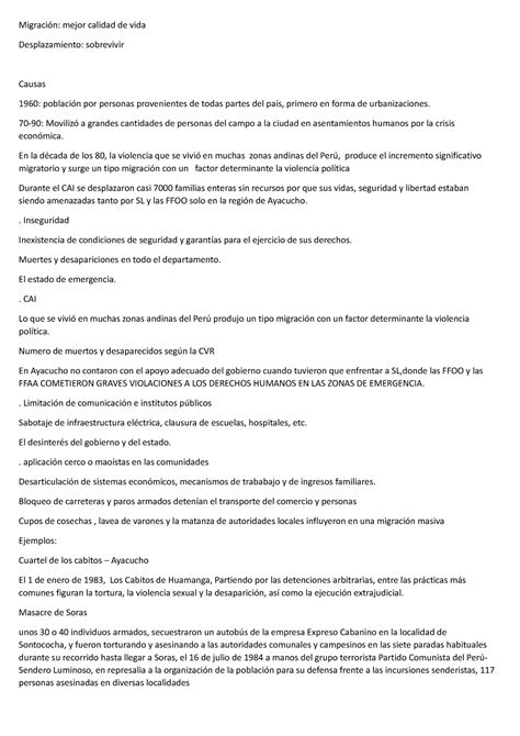 Migraci N El Proceso De La Migracion Y Las Complicaciones Que