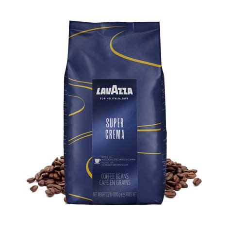 Lavazza Super Crema Blue Seulement Chez Cafay Fr