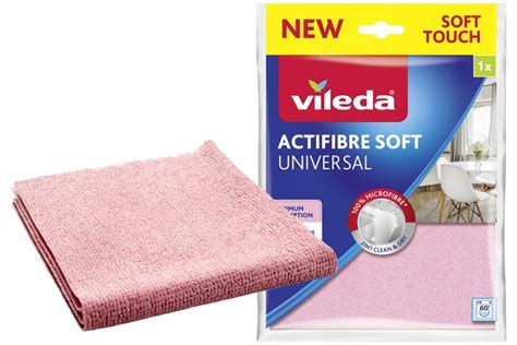 ŚCIERECZKA UNIWERSALNA ACTIFIBRE VILEDA SOFT 32x27 ERLI pl