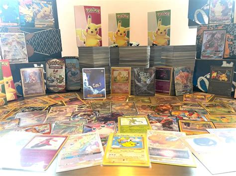 Pokemon Sammlung mit über 2600 Karten mit Glurak ab 1 Kaufen auf