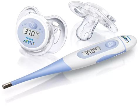 Termômetro Digital Para Bebê - Conjunto de termómetro digital para bebé SCH540/00 | Avent