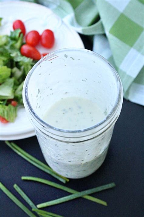 Homemade Ranch Dressing No Mayo Needed Recipe Homemade Ranch