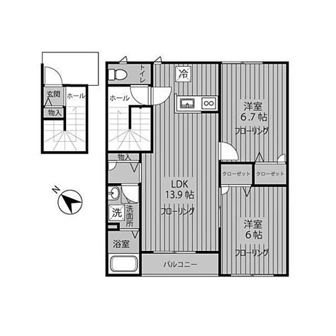 【ホームズ】リバーサイドヴィレッジ2 2階の建物情報｜東京都町田市三輪町270 1