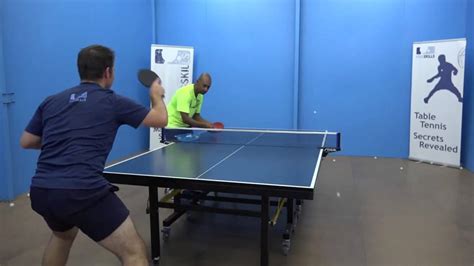 Forehand Topspin Against Backspin Table Tennis PingSkills YouTube