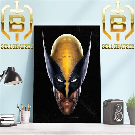 Deadpool 3 Official Wolverine Mask Home Decor Poster Canvas - Bellonateez