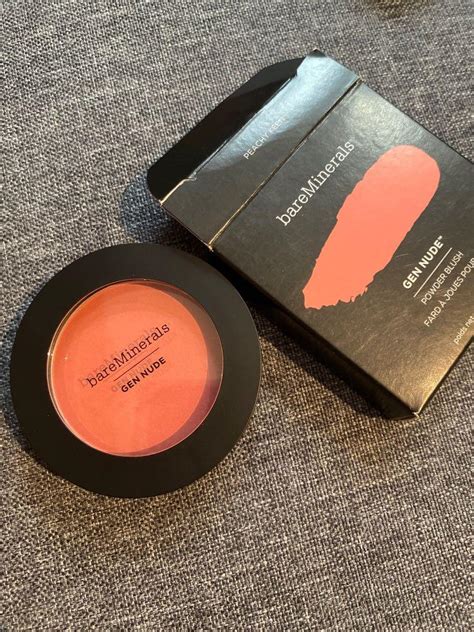 Bareminerals Gen Nude Powder Blush Color Peachy Keen