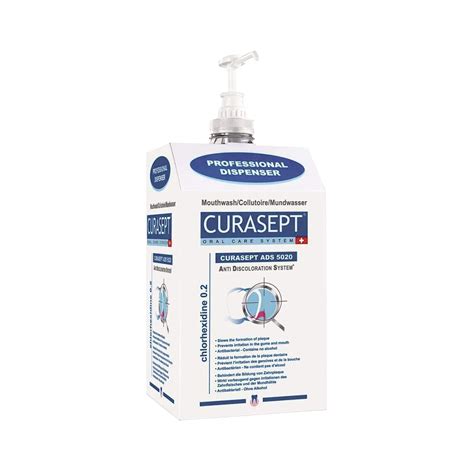 Curasept 0 20 Chlorhexidine With Fluoride Mouth Rinse 5L Dispenser