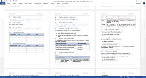 System Administrator Guide Template Sdlc Software Development