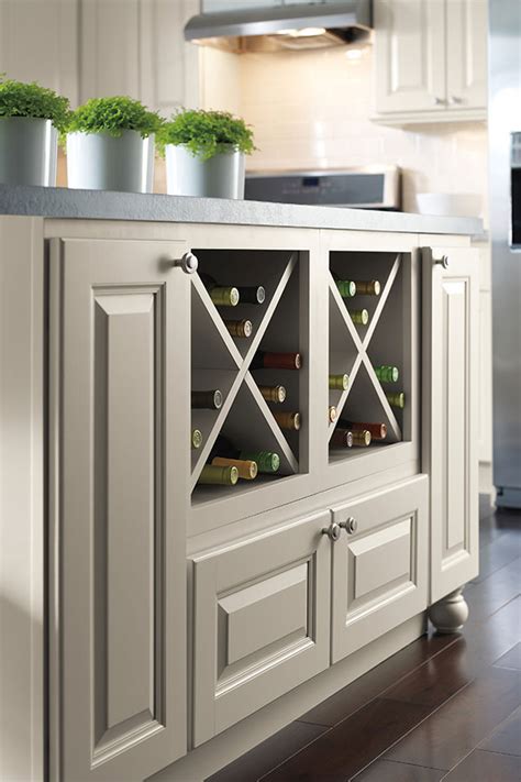 Wine Storage Cabinet - Homecrest Cabinetry