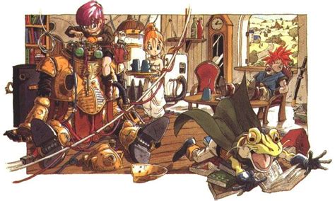 Chrono Trigger Concept Art Chrono Trigger Character Art Chrono