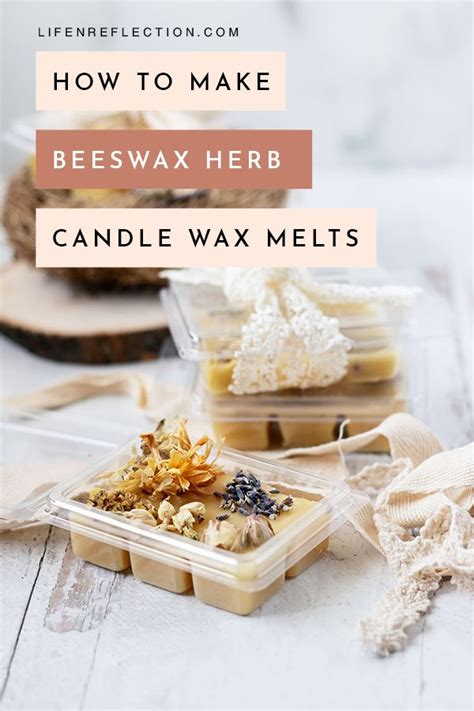 Herb Candle Wax Melts: Non Toxic Wax Melts Recipe