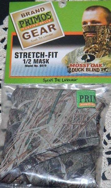 Mossy Oak Duck Blind Stretch Fit 3 4 Face Mask Camoflauge Hunting NWT