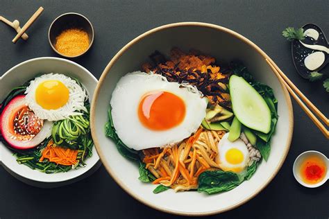 A bowl of bibimbap