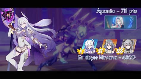 Ex Abyss Nirvana D S Dw Hos Ta Aponia Pts Honkai Impact