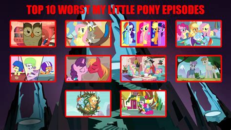 Top 10 Worst My Little Pony Episodes by smhungary on DeviantArt