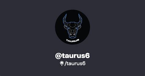 Taurus6 Instagram Facebook TikTok Linktree