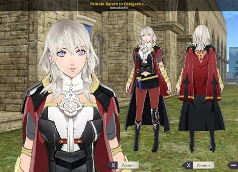 Female Byleth In Edelgard Colors From Ssbu [fire Emblem Three Houses