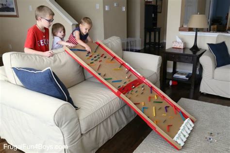 Build A Marble Run With Straws Frugal Fun For Boys And Girls