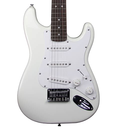 Squier By Fender Mini Strat Electric Guitar Arctic White Ebay