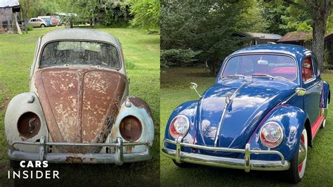 How A Rusted Nineteen Sixties Volkswagen Beetle Is Restored Vehicles