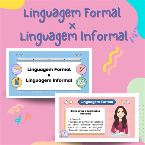 Slide Linguagem Formal X Linguagem Informal T Pronto