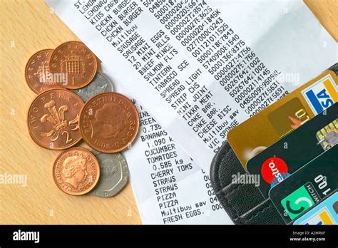 Shopping Receipt Hi Res Stock Photography And Images Alamy