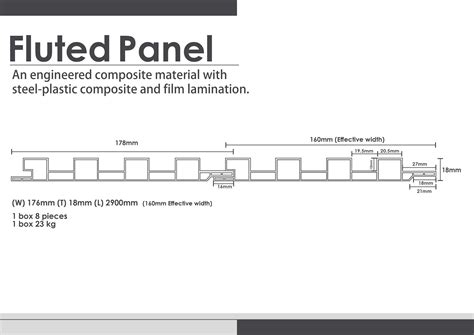 Fluted Wall Panel Penang Malaysia Supplier Installation Supply