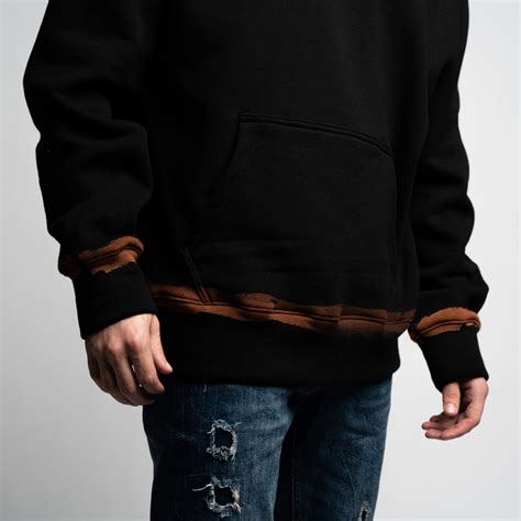 Unisex Dirty Hoodie Blackedition