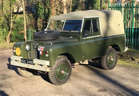 1966 X MOD Land Rover Series IIA Off To George In London Land Rover