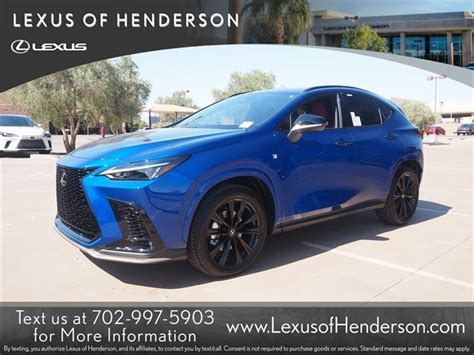 New 2024 Lexus Nx 350 F Sport Handling Awd Suv In Henderson Lexus Of Henderson