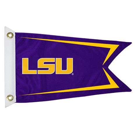 Flagpole To Go Lsu Nylon 12 X 18 In House Flag Wayfair