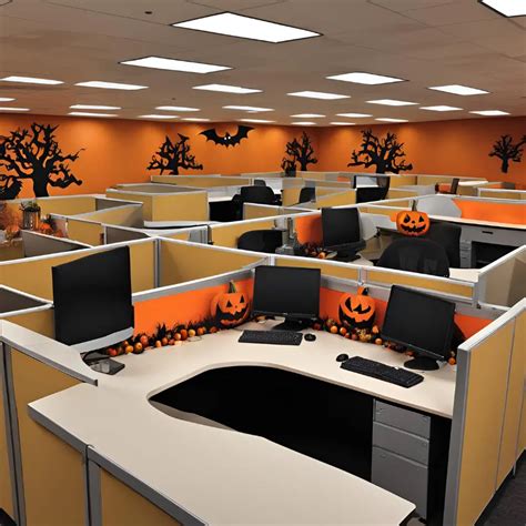 Halloween Cubicles Decorating Ideas - Rochester Office Interiors