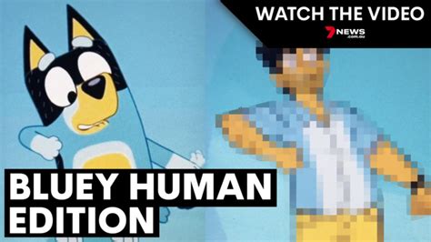 Artists Impression Of Bluey Characters As Humans Stuns Fans 7news