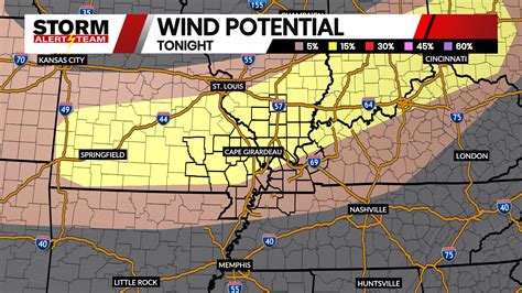 Storms Likely Wednesday Evening Kbsi Fox 23 Cape Girardeau News