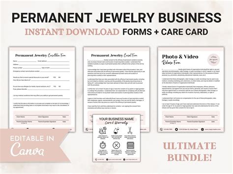 Permanent Jewelry Business Starter Kit Permanent Jewelry Etsy