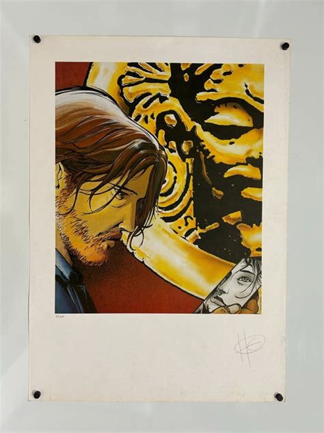 Vicomte Laurent 1 Silkscreen Ballade Au Bout Du Monde 1992