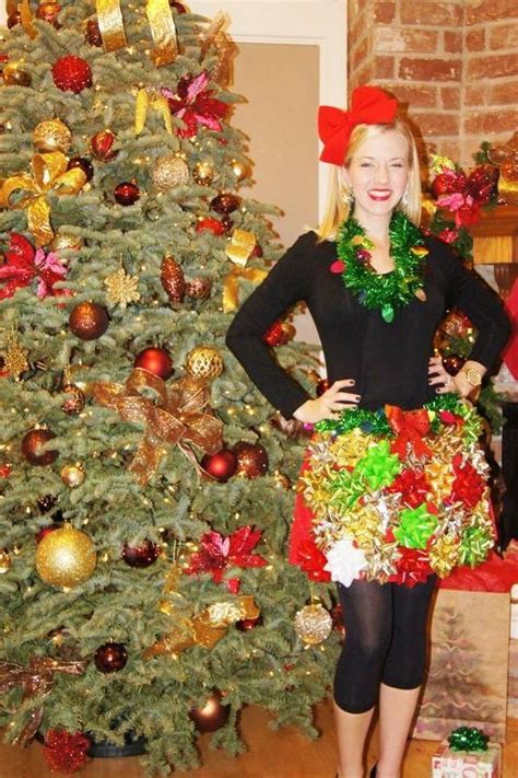 Not Your Average Tacky Christmas Sweater Outfit Bowskirt Diy