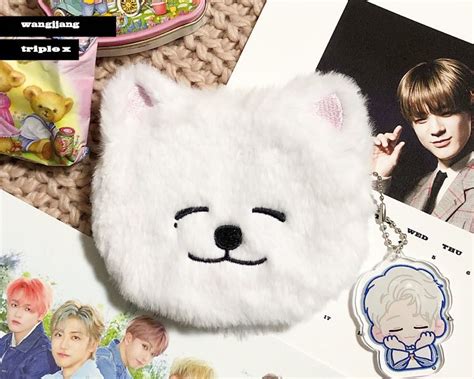 New Nct Jeno Samoyed Pouch Pc Set Triple X Hobbies Toys