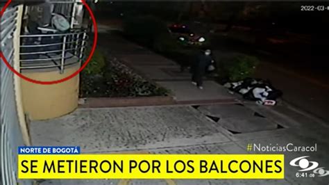 Video As Escaparon Unos Ladrones Tras Robar Un Apartamento Al Norte