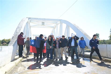 Gobernadora Regional Del Maule Destac Habilitaci N Del Puente Tres