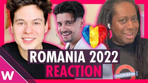 WRS Llámame Reaction Romania Eurovision 2022 YouTube