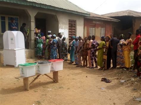 Large Voter Turnout Late Arrival Of Inec Officials In South West