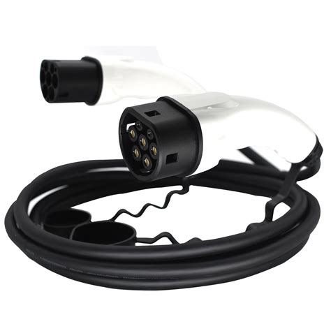 Buy WAJWHEELS Type 1 To Type 2 EV Electric Vehicle Car Charging Cable