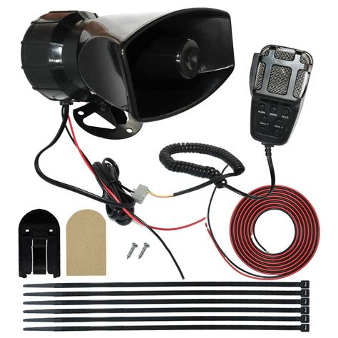 Buy Mirkoo V W Tones Car Siren Speaker With Mic Pa System Car