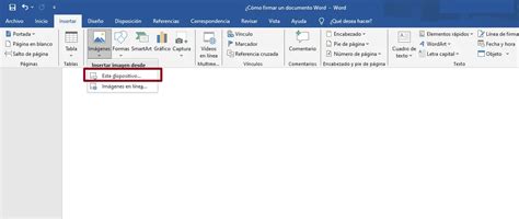 Cómo firmar un documento Word Tutologic