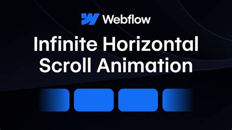 Infinite Horizontal Scroll Animation Loop In Webflow Webflow